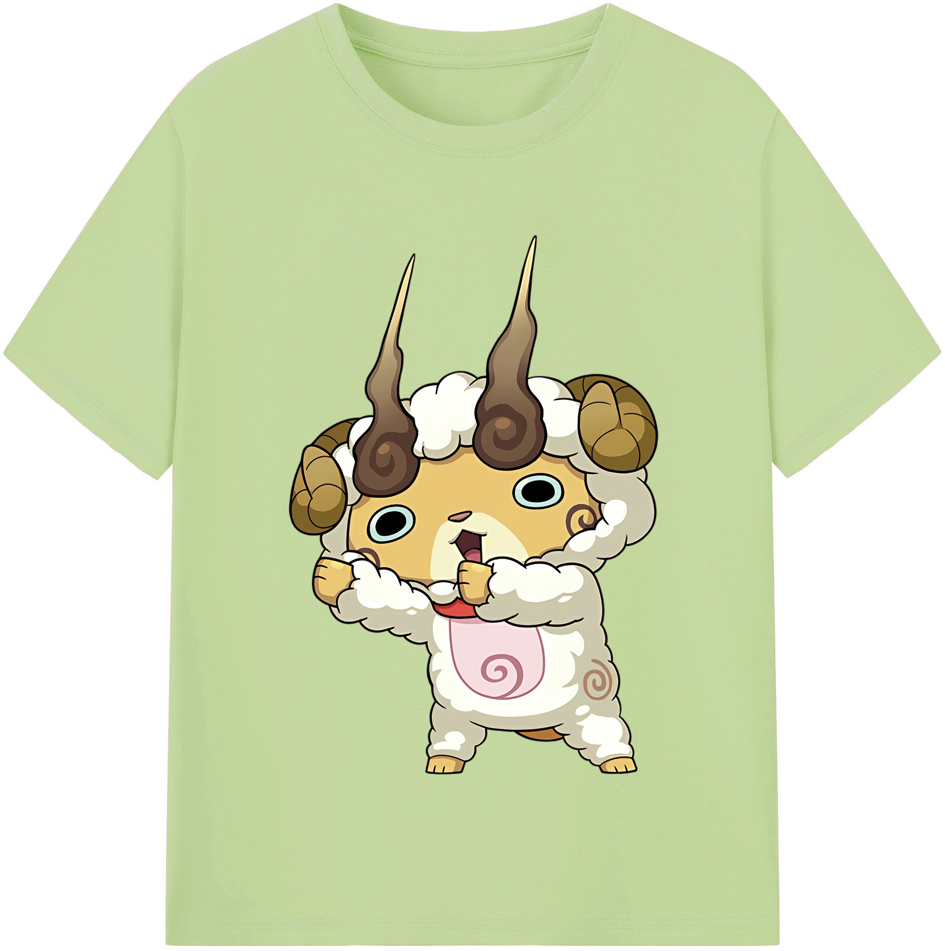 （画像用） 妖怪ウォッチ Yo-kai Watch 綿100％半袖Tシャツ（フロントプリント）